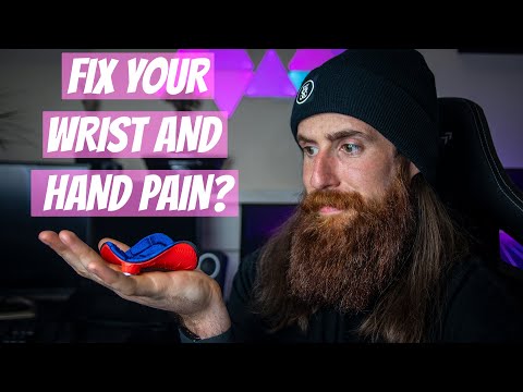 Wrist Rest to FIX YOUR WRIST AND HAND PAIN. RSI, Carpal Tunnel - The Mouse Cradle