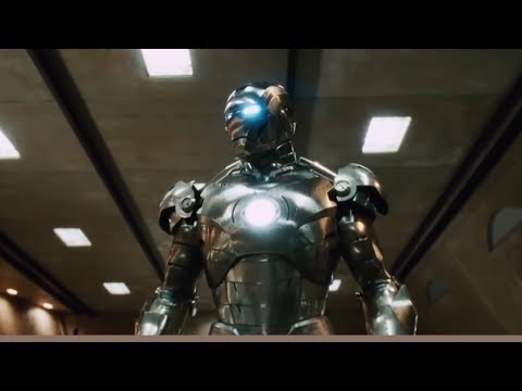 Mark II Test Flight 4K Scene - Iron Man (2008)