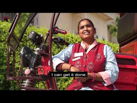 Lalita at the Pink City Rickshaw Company