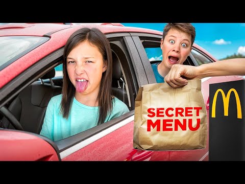 We Ate Only SECRET MENU Items for a DAY!