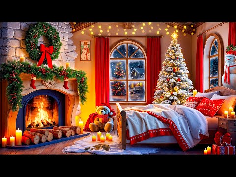 Relaxing Christmas Carol Music 2025🎄Traditional Instrumental Christmas Music ☃️Sleep Christmas Music