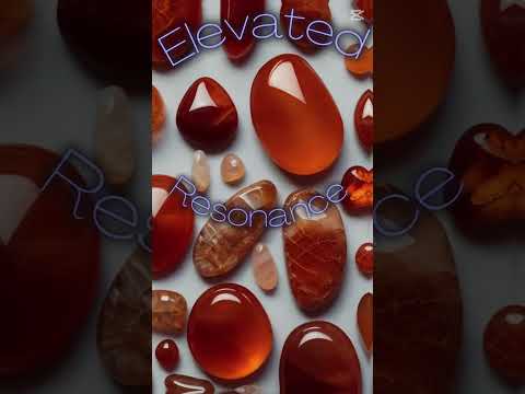 Carnelian: The Stone of Creativity and Passion #elevatedresonance #crystals #carnelian