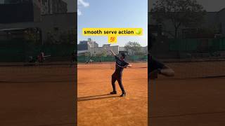 Smooth serve action #2025 #day52