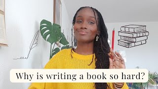 The hardest part of writing a book ~ writing vlog ~ #howtowriteabook #howtowriteanovel