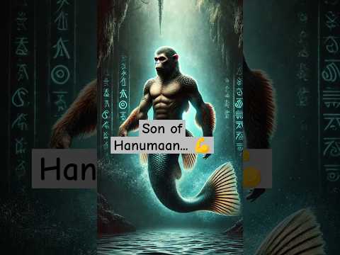 Hanumaan son : Makardhwaj || King👑 of hell #shorts #shortfeed