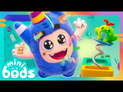 Party Time Pogo | Minibods Full Episodes | Comedy Funny Cartoons for Kids