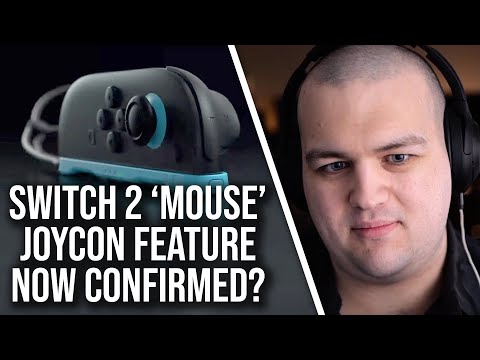 Switch 2 Patents: Joy-Con 'Mouse' Functionality Confirmed?