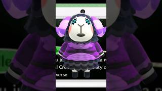 Animal Crossing Facts About Muffy! 🐏💜 #nintendo #animalcrossing #newhorizons