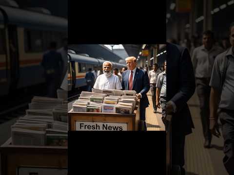 Donald Trump & Narendra Modi: Selling Newspapers at a Railway Station?