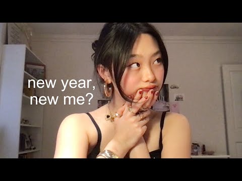 grwm to crash out for 2025 😵‍💫 | yale life unfiltered, faq's, new years resolutions, & makeup tut!