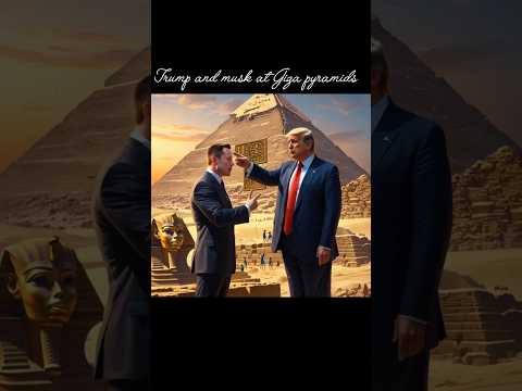 Trump & Elon Musk SHOCK the World at the Great Pyramids of Giza