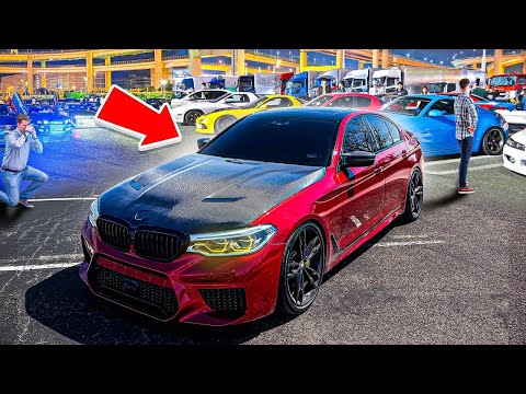 FIRST CAR MEET IN MY NEW BMW M550i!!!