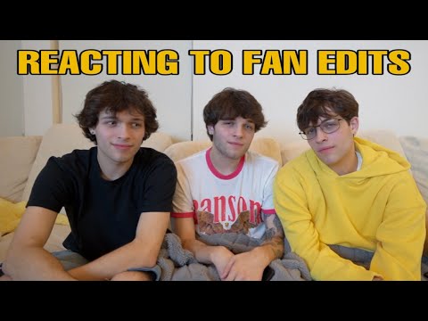 REACTING TO FAN EDITS + OUR VIRAL MOMENTS