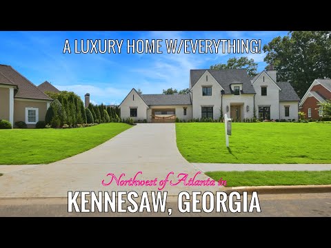 INSIDE A NEW 6 BDRM LUXURY HOME W/EVERYTHING - POOL, GUEST APT, 4 CAR GRGE NW OF ATLANTA(Off Market)