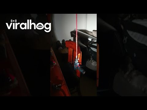 Drill Invention To Make Fan Spin || ViralHog