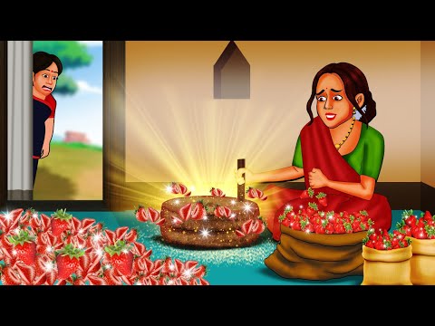 जादुई स्ट्रॉबेरी की चक्की | Hindi Kahaniya | Moral Stories | Hindi Cartoon | Bedtime Stories