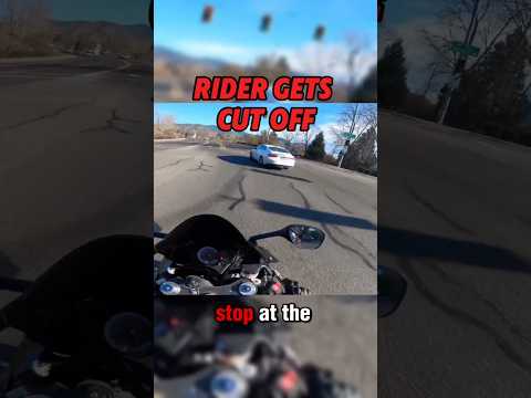 Biker Confronts Driver After Getting Cut Off | ​⁠@TheLiquorChronicles-wp4co #motorcycle #biker