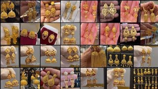 300+latest Bridal Gold Earrings designs /Most beautiful Gold Earrings designs /New Earrings Design