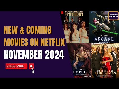 REVIEW: NEW & COMING MOVIES ON NETFLIX, NOVEMBER 2024 ( trailers ) 🎥🍿