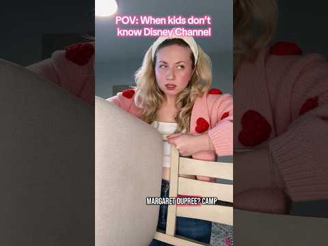 POV: When kids don’t know Disney Channel… #disneychannel #shorts #funny