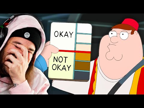 i paid peter griffins voice actor to explain racist family guy clips