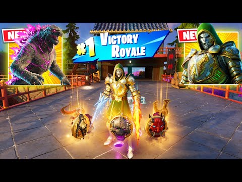 DOOM (GODZILLA PORTAL) vs NEW 3 MEDALLIONS & MYTHIC’S CHALLENGE (FORTNITE CHAPTER 6)