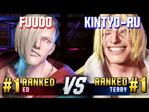 SF6 ▰ FUUDO (#1 Ranked Ed) vs KINTYO-RU (#1 Ranked Terry) ▰ High Level Gameplay