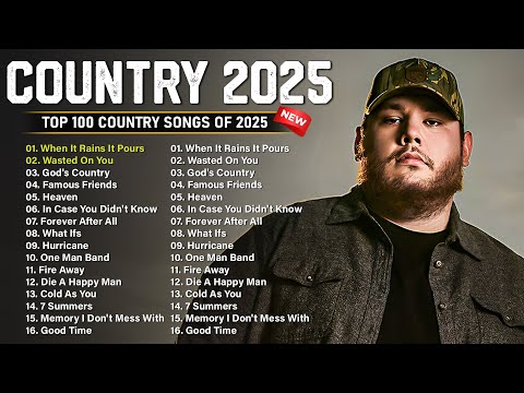 Country Music Playlist 2025 - Luke Combs, Chris Stapleton, Kane Brown, Luke Bryan, Morgan Wallen