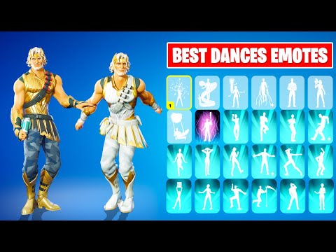 Fortnite ZEUS Skin Showcase With Best Emotes (Moonlit Mystery, Icon Series, Chapter 5 Season 2)