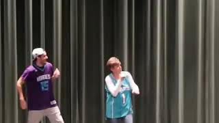 Grandma and grandson dance through the ages