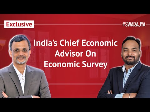 Exclusive: Chief Economic Advisor V. Anantha Nageswaran On The Economic Survey l Tushar Gupta