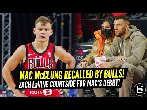 Mac McClung Recalled by Chicago Bulls After One G League Game! Zach LaVine Watches! Full Highlights!