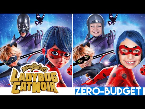 MIRACULOUS: Ladybug & Cat Noir With ZERO BUDGET! Official Trailer MOVIE PARODY By KJAR Crew!