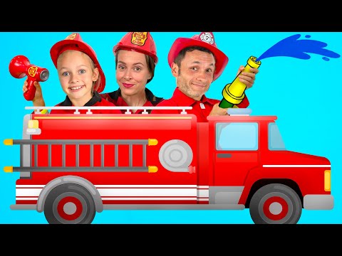 Firefighter Song for Children | Maya and Mary