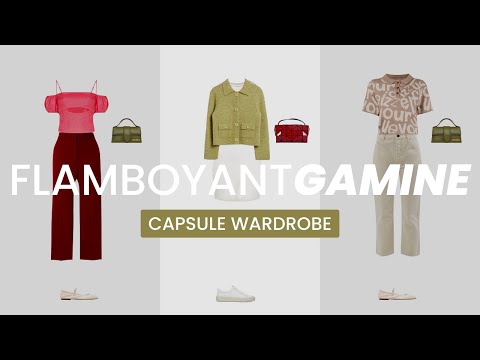 KIBBE CAPSULE WARDROBE: Flamboyant Gamine + Summer Outfit Ideas