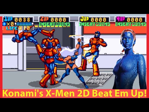 The Best Licensed Arcade Game Ever? X-Men from Konami