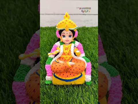 Navaratri Special 🙏🎊💕(Day-4) Maa Annapurna Making With Clay 💕🙏🥥🌺Jai Maa Durga🙏🥥🌺