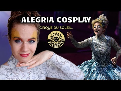 Cirque du Soleil ALEGRIA Costumes & Singer in White’s Alegria Cosplay!