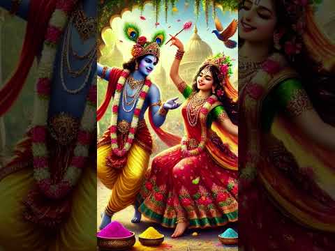 Radhe Radhe Krishna 🙏 | Happy Holi 🌈🌈