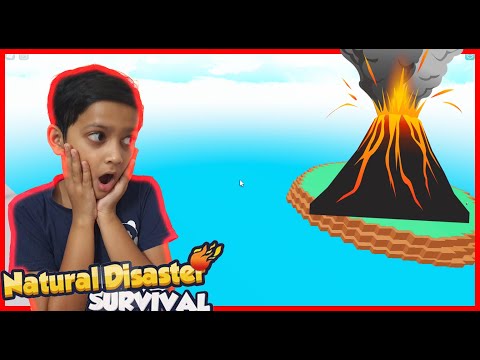 Climbing on a Volcano in Natural Survival Disasters!!!