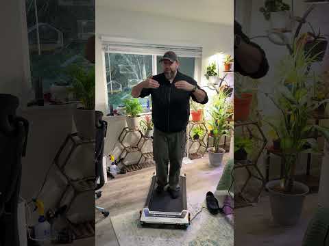 2 in 1 Walking treadmill with massage side