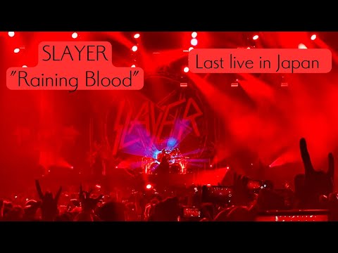 Slayer “Raining Blood” Live at Download Japan 2019 (Last live in Japan)