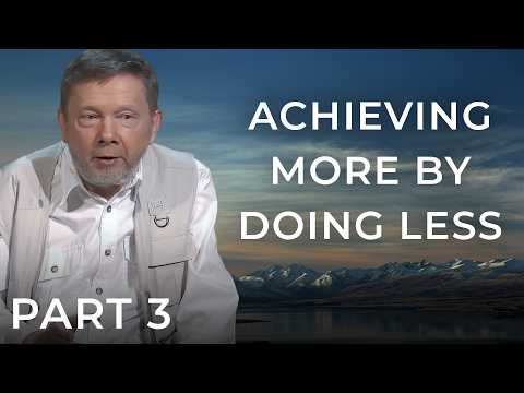 How to Enjoy Life While Chasing Your Goals | Eckhart Tolle