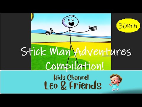 🎭 Stick Man Adventures Compilation! | Fun, Action & Creative Stick Figure Stories ✏️🎬