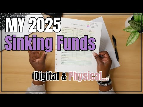 MY 2025 SINKING FUNDS | DIGITAL AND PHYSICAL