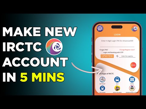 How to Create IRCTC Account in Just 5 Minutes! 🔥