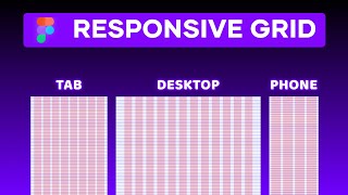 Master Responsive Grids (Rows & Columns) in Figma - Best Responsive Grid Techniques