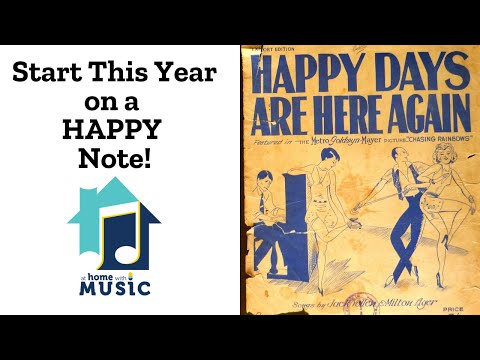 Learn to Play “Happy Days Are Here Again” (Piano Tutorial)