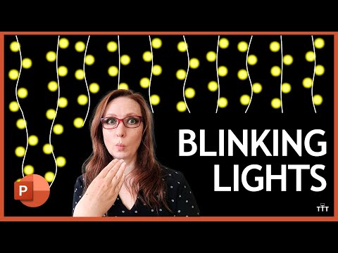 Blinking White Icicle Lights in PowerPoint, Step-by-Step | Christmas, Hanukkah, Diwali, New Year’s