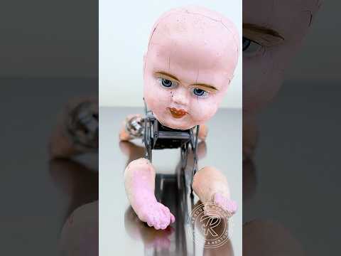 1871 Natural Creeping Baby Doll - Steampunk